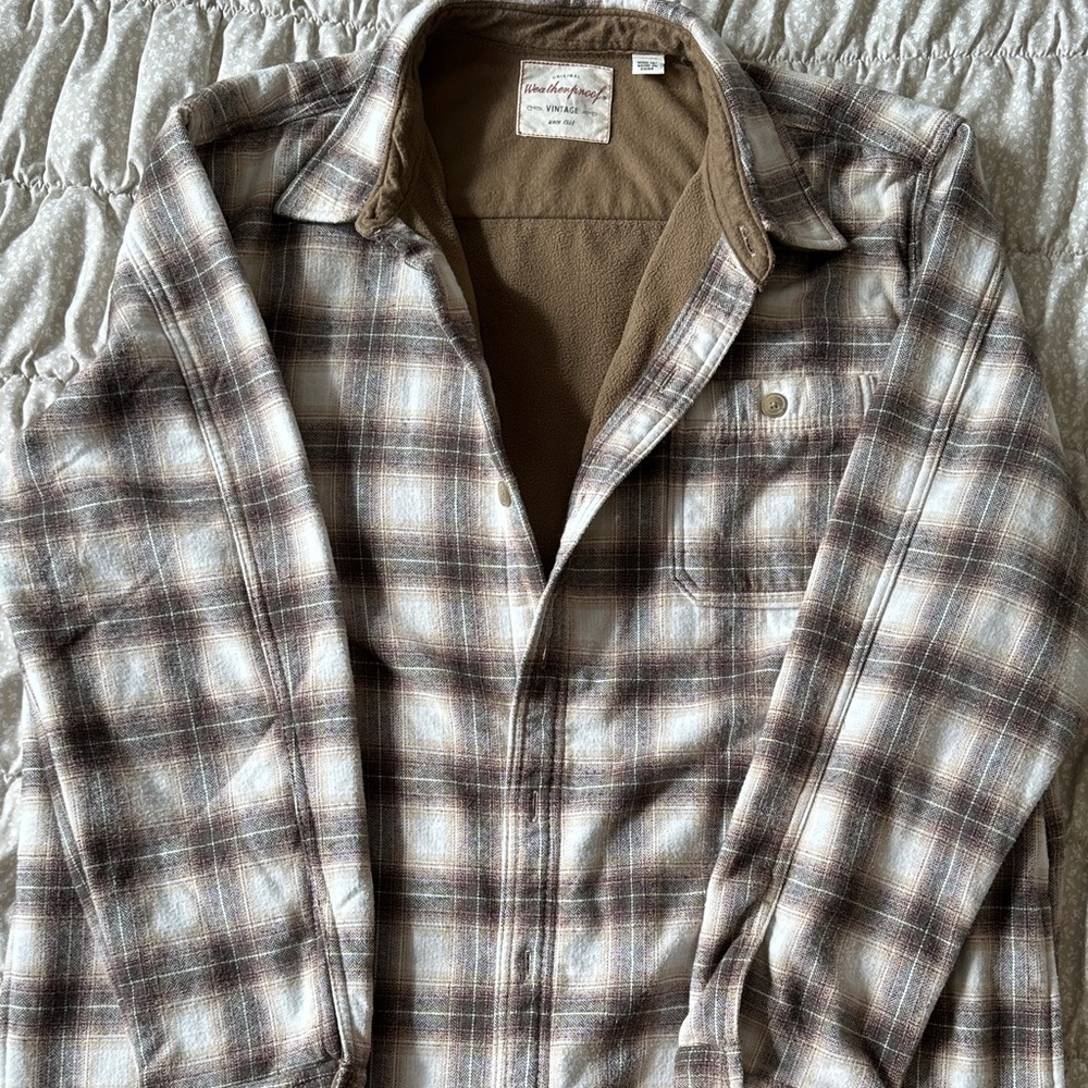 Men's Plaid Casual Button Down Shirt